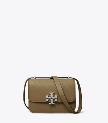 Tory Burch designer shoulder bags Small Eleanor Bag in Wild Mushroom front