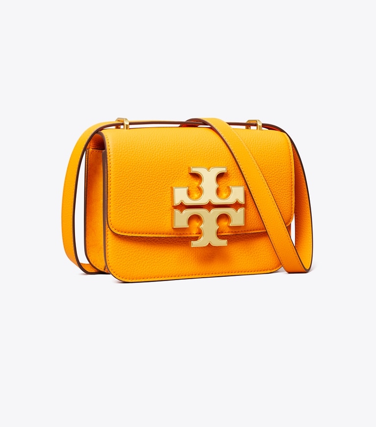 Tory Burch designer shoulder bags Small Eleanor Convertible Shoulder Bag in Orange Lily angle