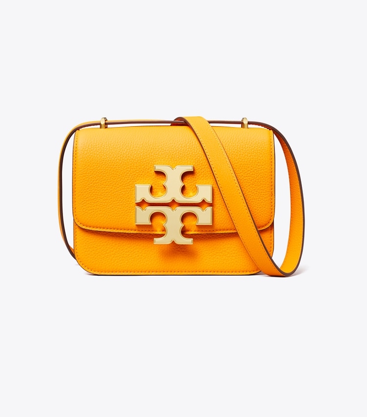 Tory Burch designer shoulder bags Small Eleanor Convertible Shoulder Bag in Orange Lily front