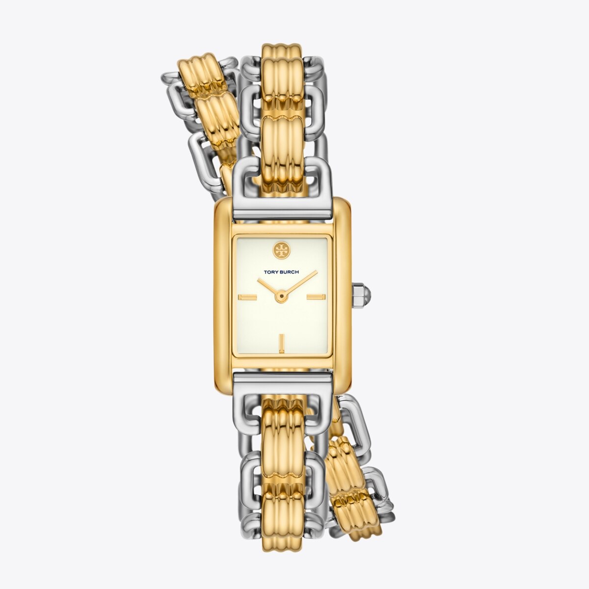 1点SALE!TORY BURCH Reva Double-Wrap Watch 28mm Tory Burch 'Reva' Logo Dial Double Wrap Leather Strap Watch