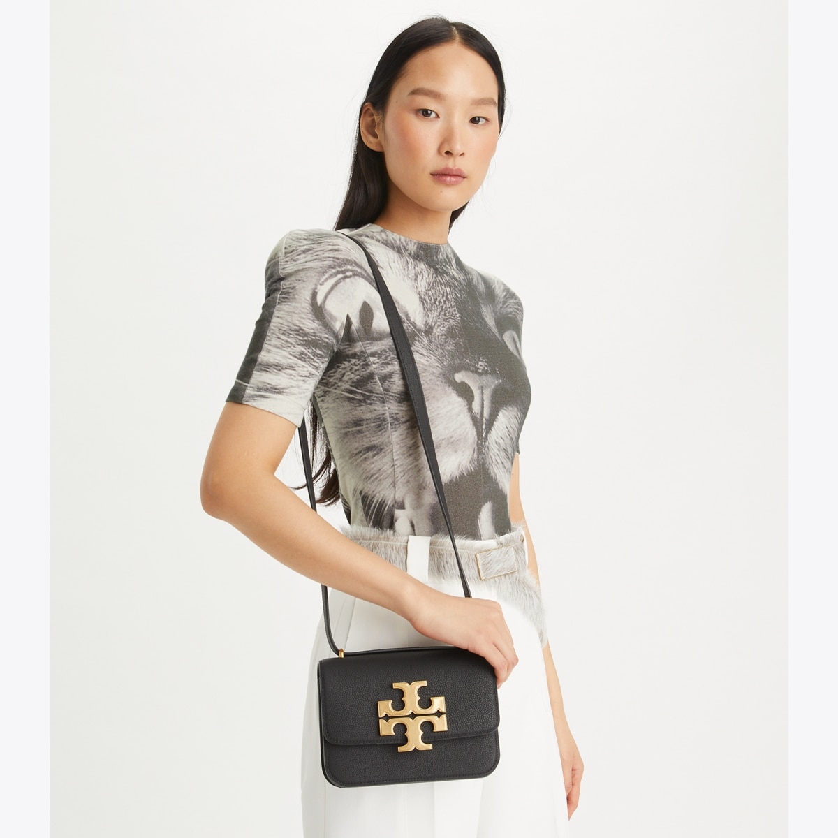 Small Eleanor Pebbled Bag: Women's Designer Shoulder Bags | Tory Burch