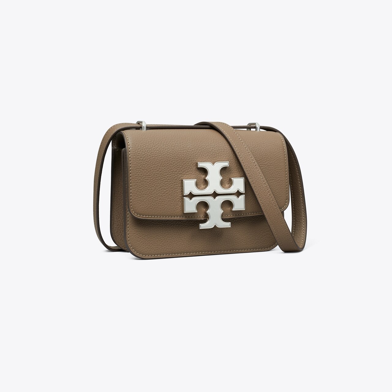Tory Burch | Eleanor Small Convertible Leather Shoulder Bag | White Tu