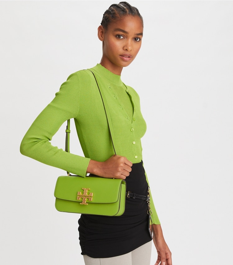 Small Eleanor Pebbled Rectangular Bag: Women's Handbags | Shoulder Bags ...