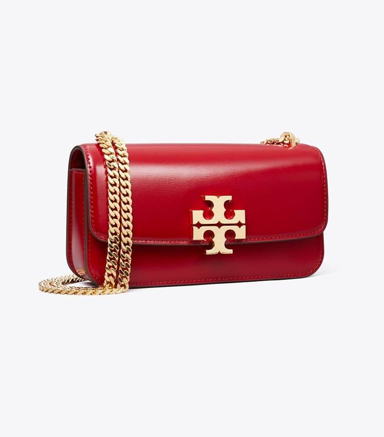 Tory Burch designer ショルダーバッグ エレノア スモールレクタンギュラーバッグ in Ruby angle