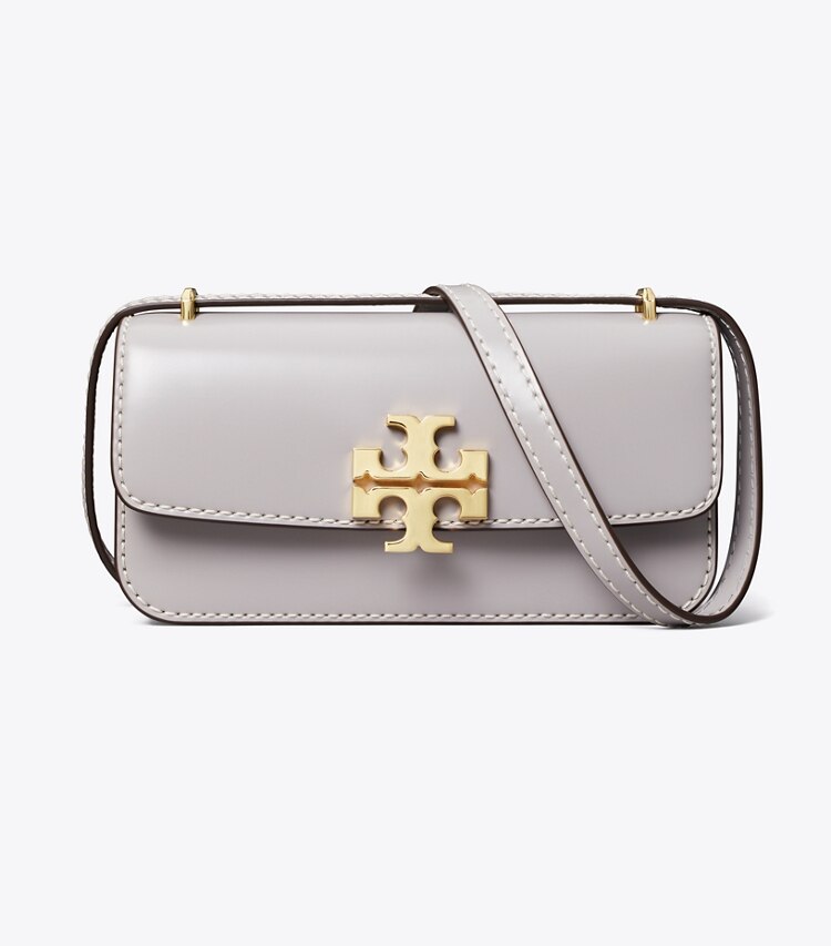 Tory Burch designer ショルダーバッグ エレノア スモールレクタンギュラーバッグ in Bay Gray front