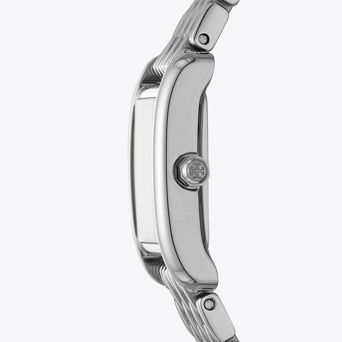 TORY BURCH トリーバーチ ステンレススティールウォッチ ELEANOR Amazon.com: Tory Burch Women's Eleanor Three-Hand Silver