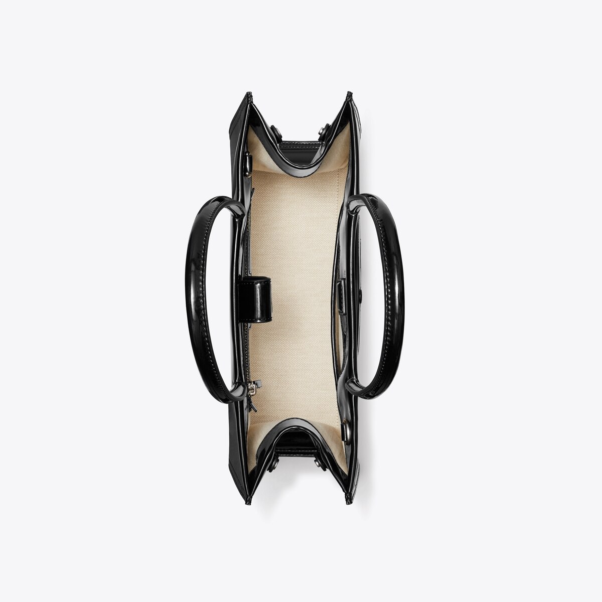 Small Ella Bio Patent Tote: Women's Designer Tote Bags