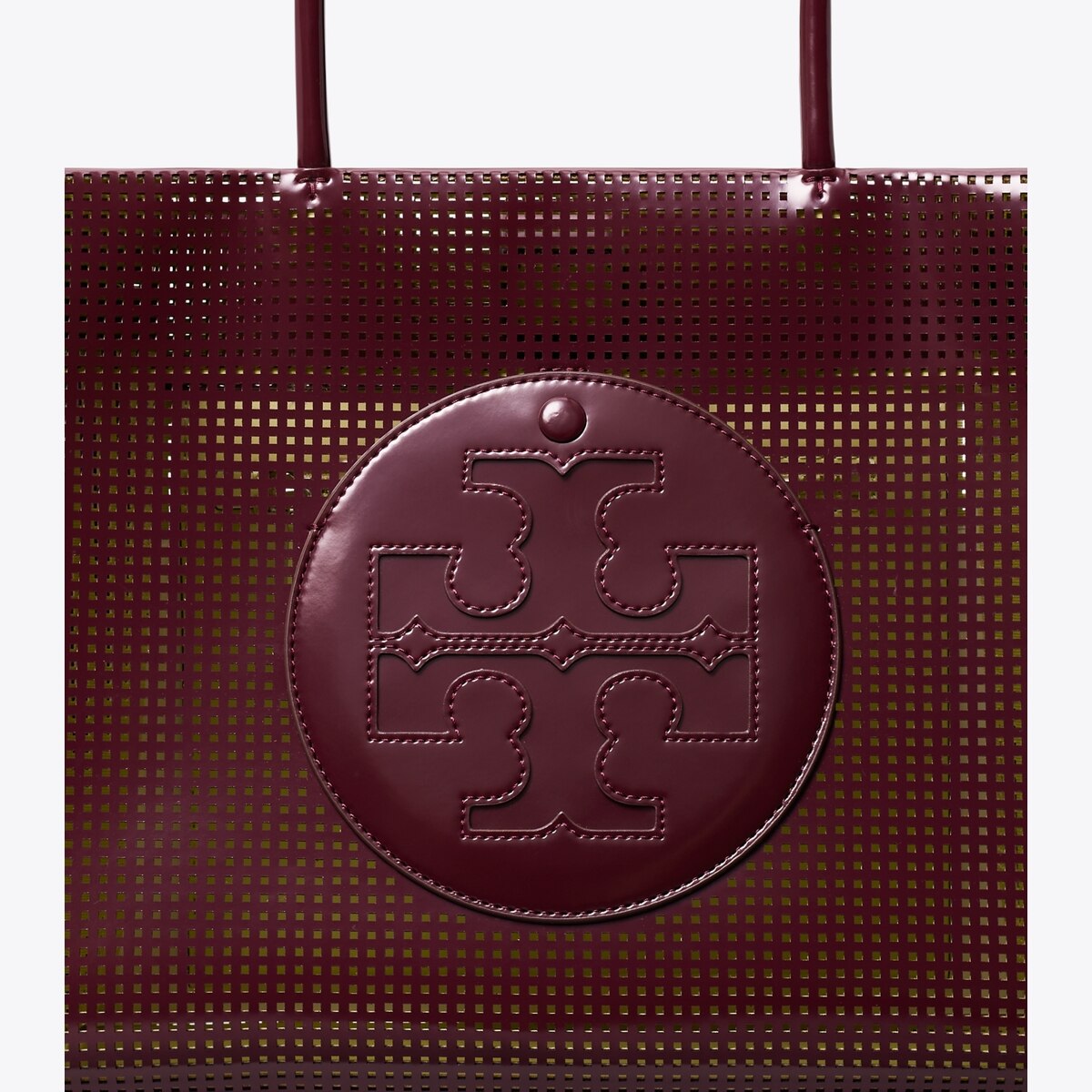 【Tory Burch】国内発送★Ella Bio Perforated Small Tote Small Ella Bio Perforated Tote: Women's Designer Tote Bags