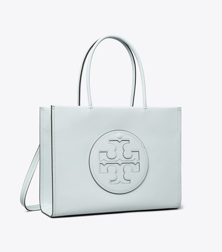 Tory Burch designer tote bags Small Ella Bio Tote in Ice Blue angle