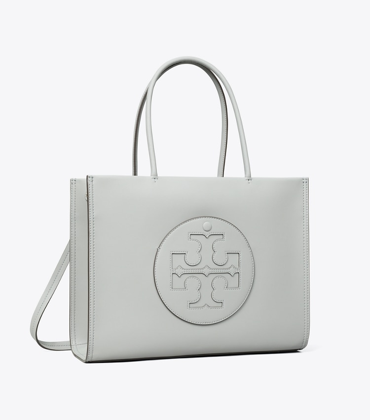 Tory Burch designer tote bags Small Ella Bio Tote in Gray angle