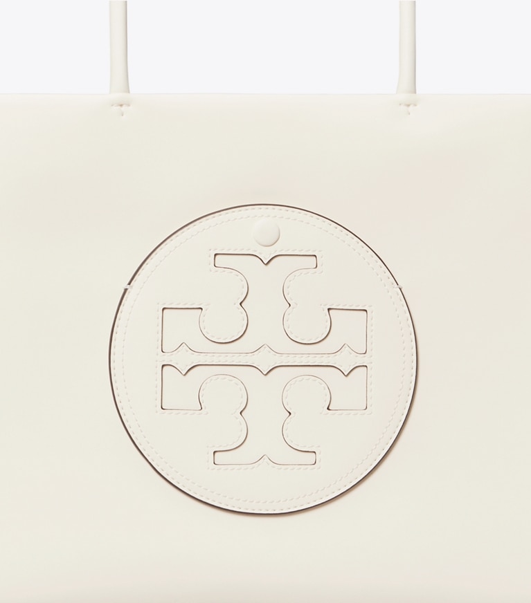 Tory Burch designer tote bags Small Ella Bio Tote in Warm White angle
