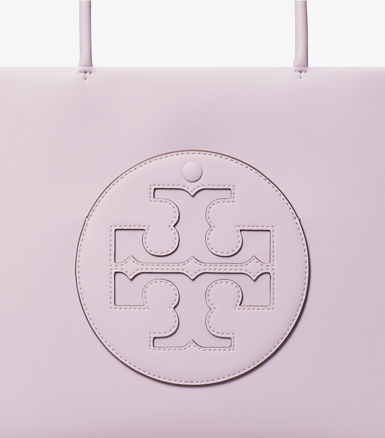 Tory Burch designer tote bags Small Ella Bio Tote in Purple Heather angle