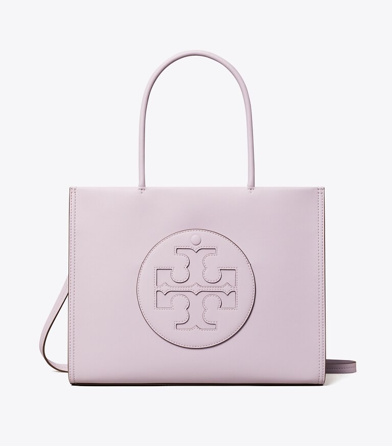 Tory Burch designer tote bags Small Ella Bio Tote in Purple Heather angle