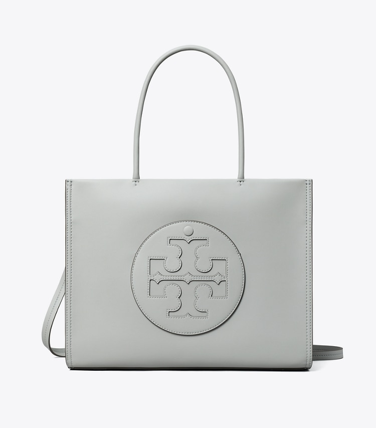 Tory Burch designer tote bags Small Ella Bio Tote in Gray front