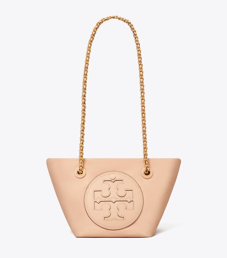 Tory Burch designer クロスボディバッグ エラ チェーン スモールクロスボディ in Pink Sand angle