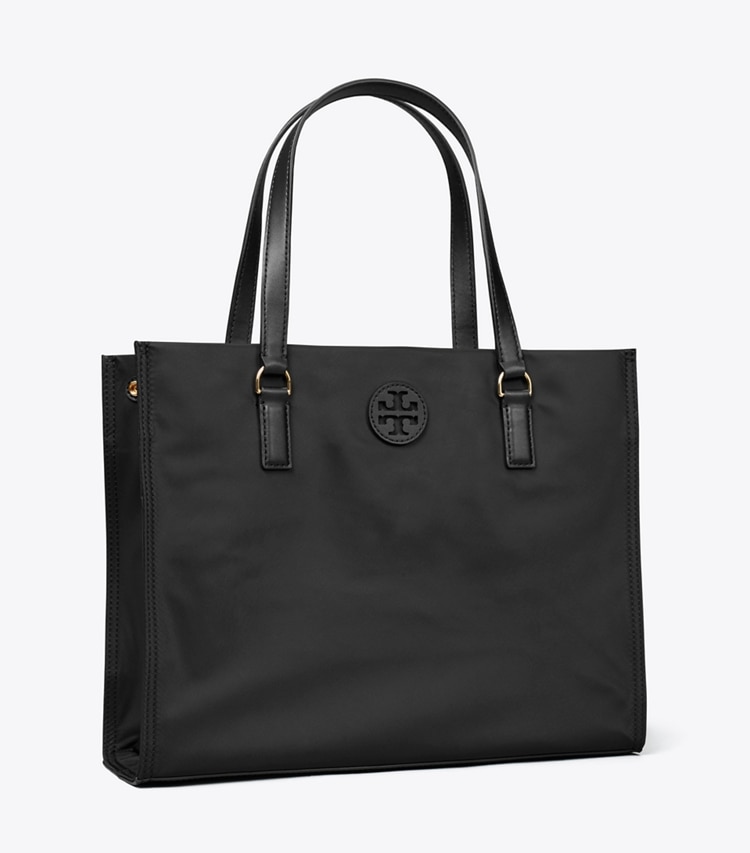Tory Burch designer トートバッグ ナイロン スモール トートバッグ in Black angle