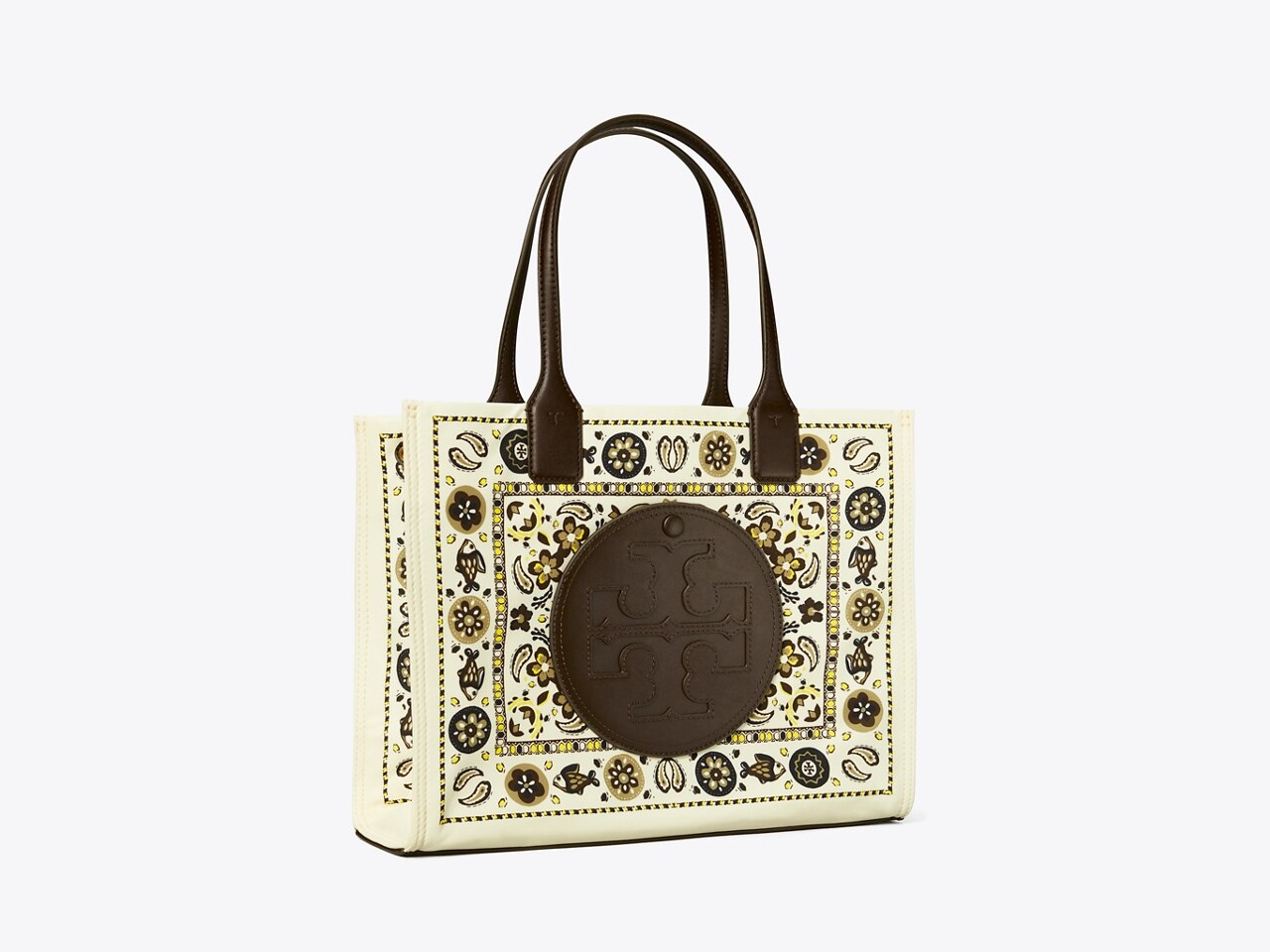 Tory Burch Off White Leather Robinson Tote Tory Burch