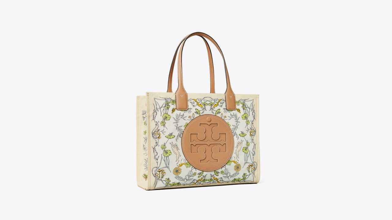 Small Ella Printed Tote: Women's Designer Tote Bags | Tory Burch