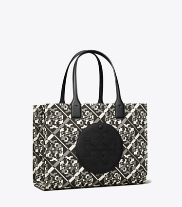 Tory Burch designer トートバッグ エラ プリント スモール トートバッグ in Prismatic Logo angle