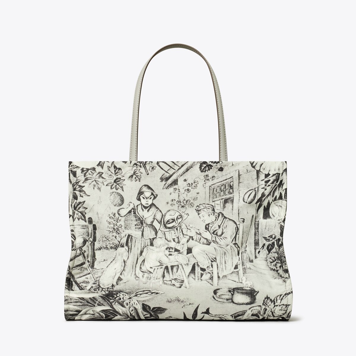 Small Ella Printed Tote: Women's Designer Tote Bags | Tory Burch