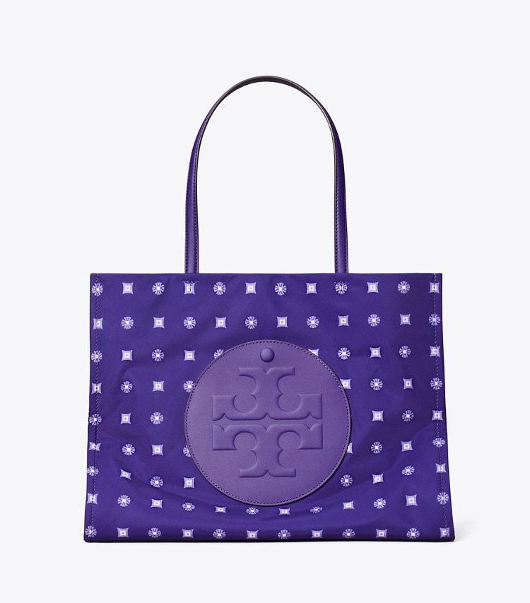 Tory Burch designer tote bags Small Ella Printed Tote in Nothing Ditsy front