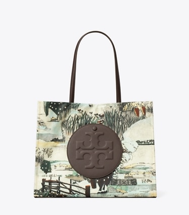 Tory Burch designer トートバッグ エラ プリント スモール トートバッグ in Forest Print front