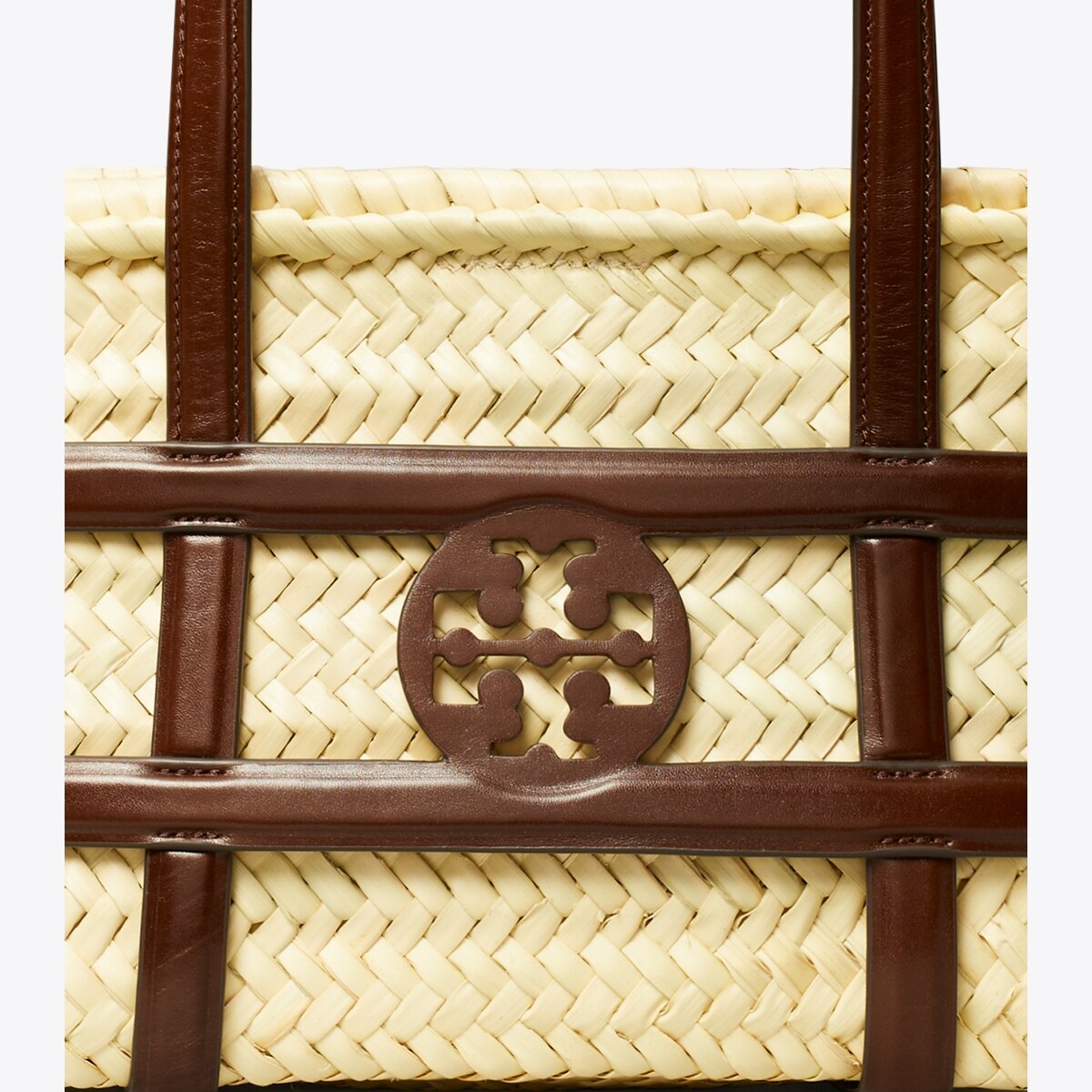 Small Ella Straw Basket: Women's Designer Tote Bags | Tory Burch