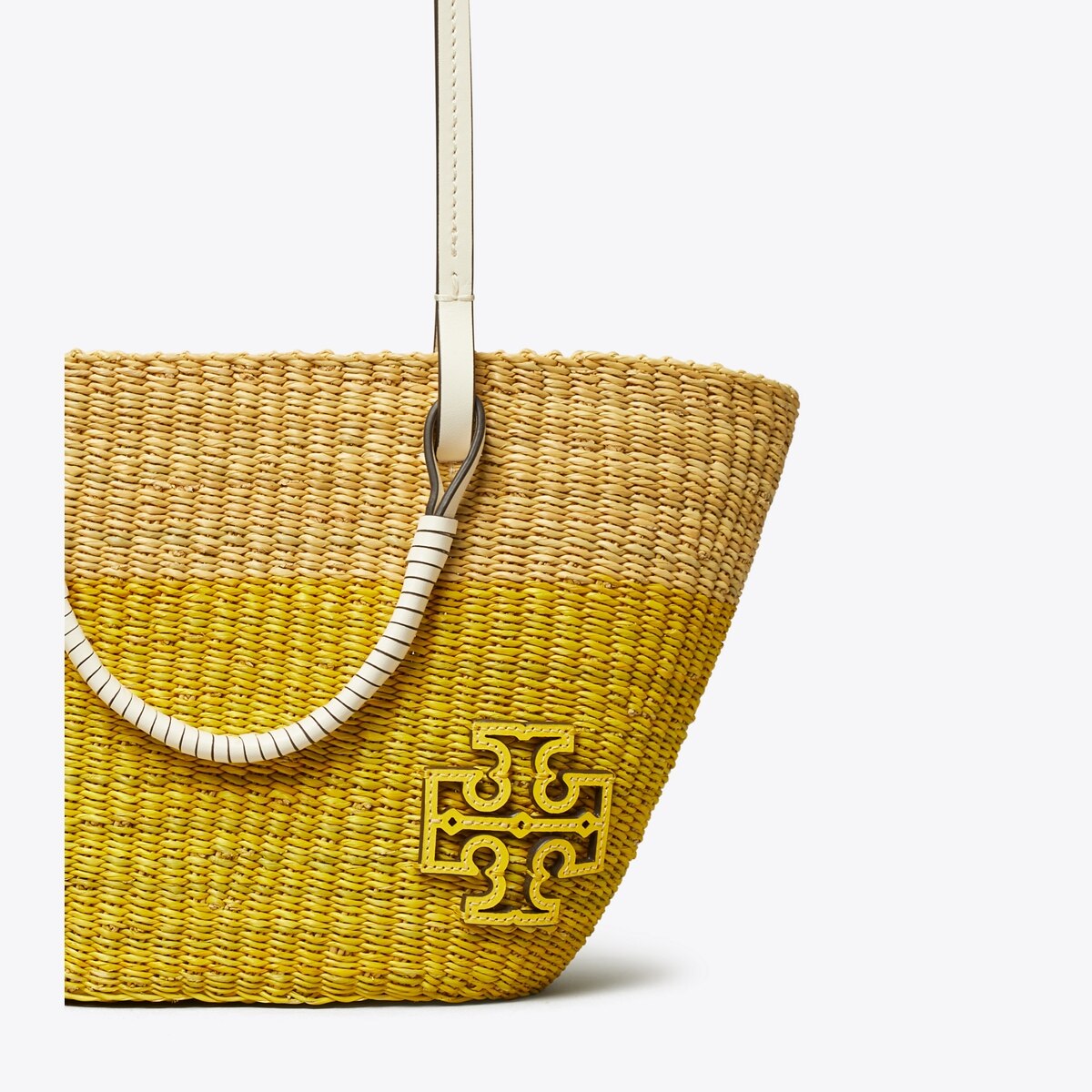 【Tory Burch】Ella Straw Basket Tote ◆国内発送◆ Ella Straw Basket Tote: Women's Designer Tote Bags | Tory Burch