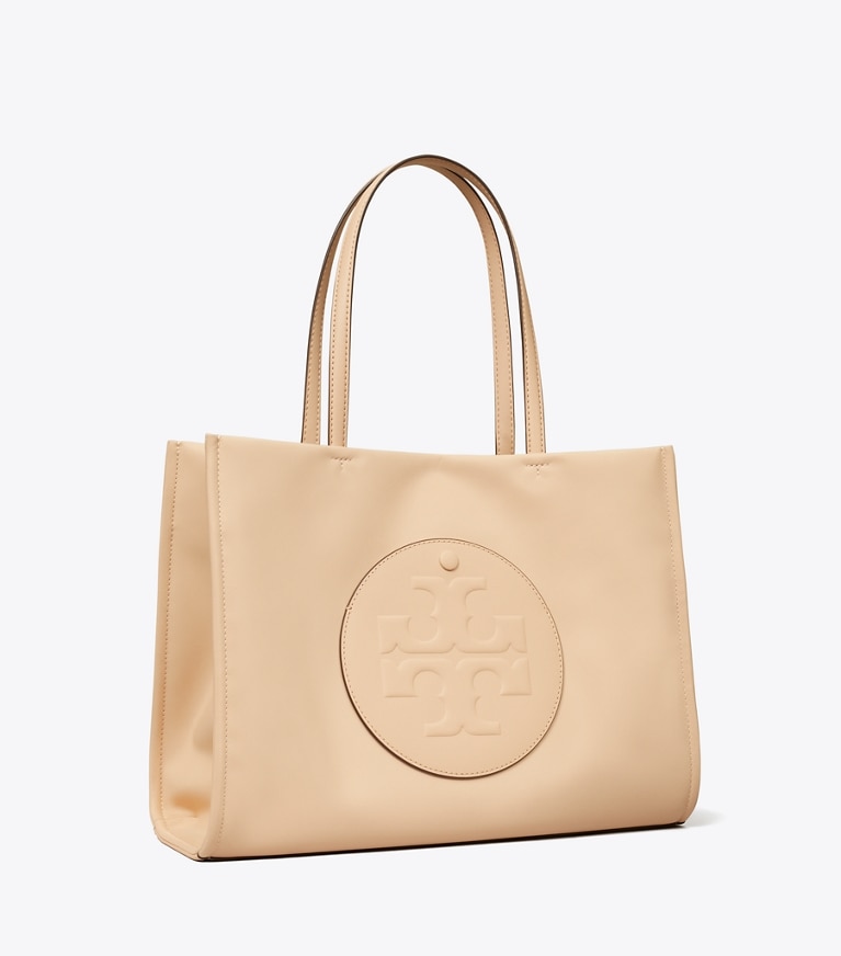 Tory Burch designer tote bags Small Ella Tote in Rose Silk angle