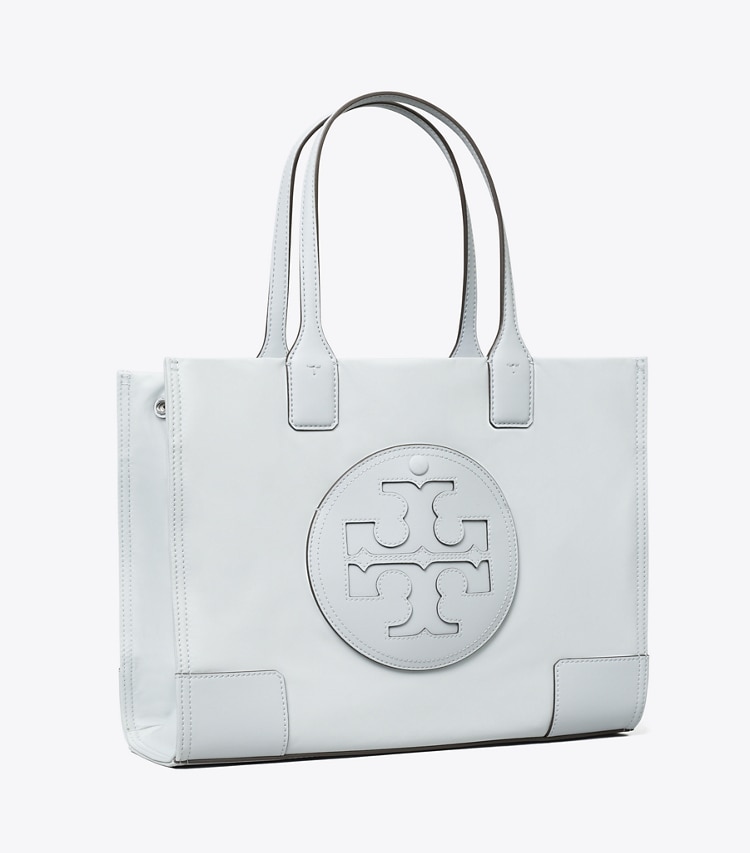 Tory Burch designer tote bags Small Ella Tote Bag in Powder Blue angle