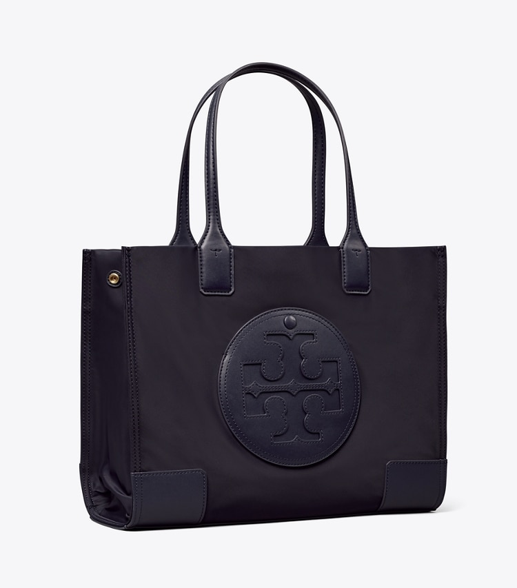 Tory Burch designer トートバッグ エラ スモール トート in Tory Navy angle