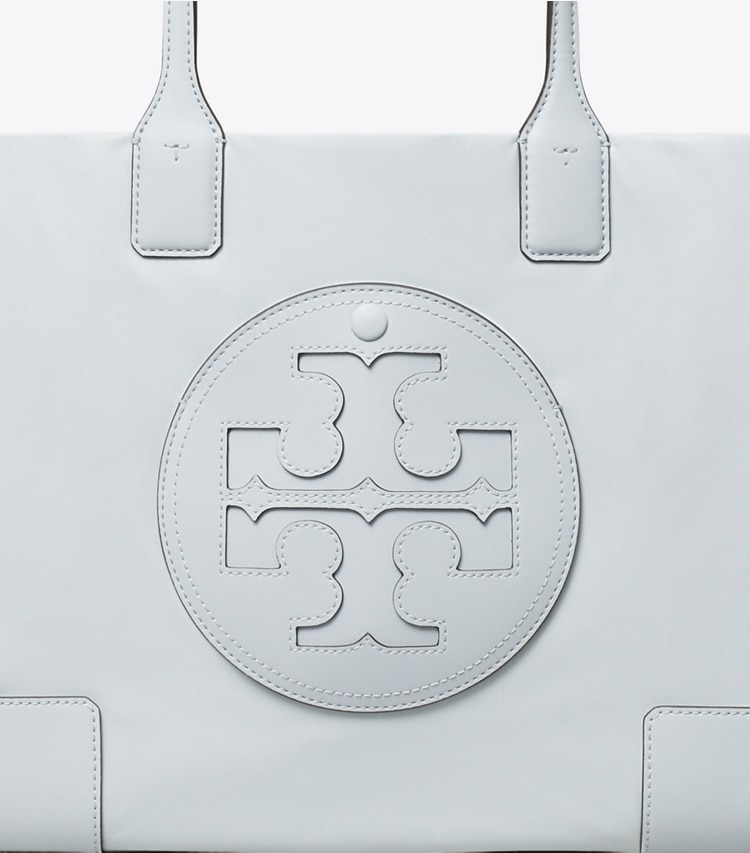 Tory Burch designer tote bags Small Ella Tote Bag in Powder Blue detail