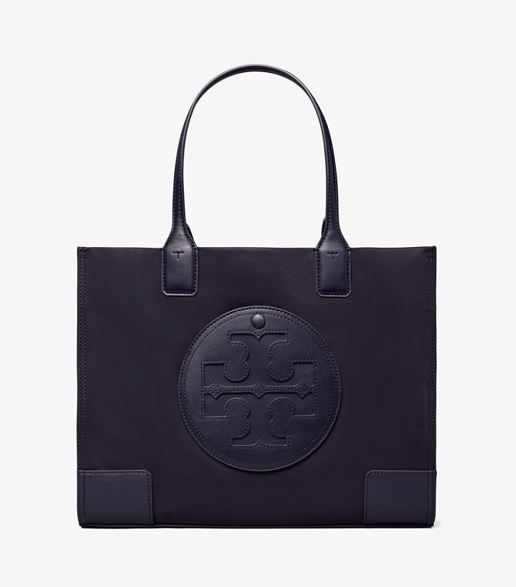 Tory Burch designer トートバッグ エラ スモール トート in Tory Navy front