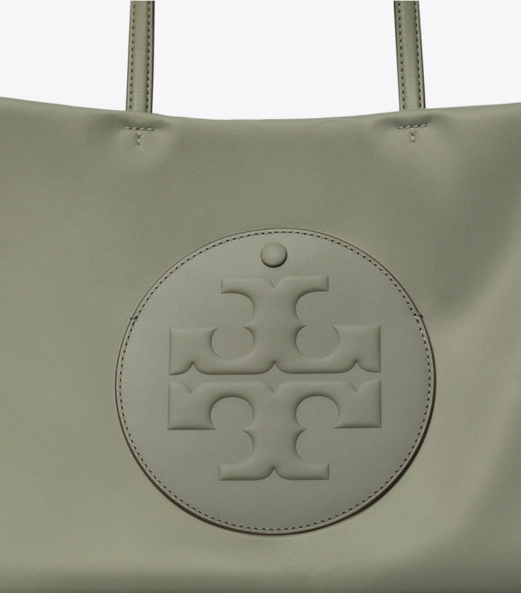 Tory Burch designer tote bags Small Ella Tote in Stone detail