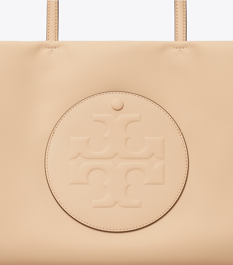 Tory Burch designer tote bags Small Ella Tote in Rose Silk angle