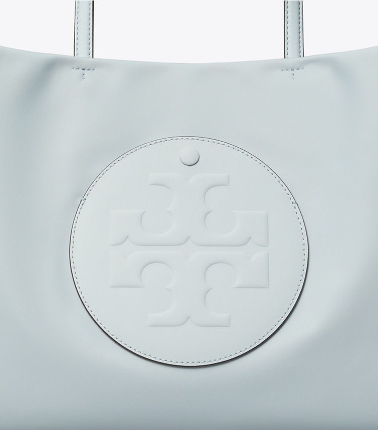 Tory Burch designer tote bags Small Ella Tote in Crane Blue detail