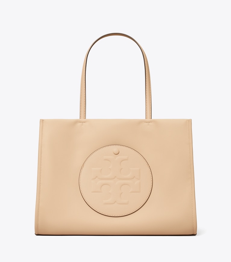 Tory Burch designer tote bags Small Ella Tote in Rose Silk angle