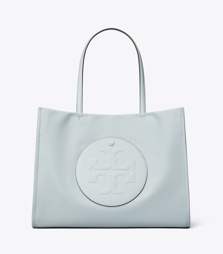 Tory Burch designer tote bags Small Ella Tote in Crane Blue front