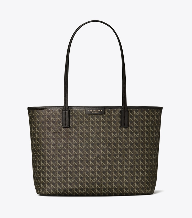 Tory Burch designer tote bags Small Ever-Ready Zip Tote in Black front