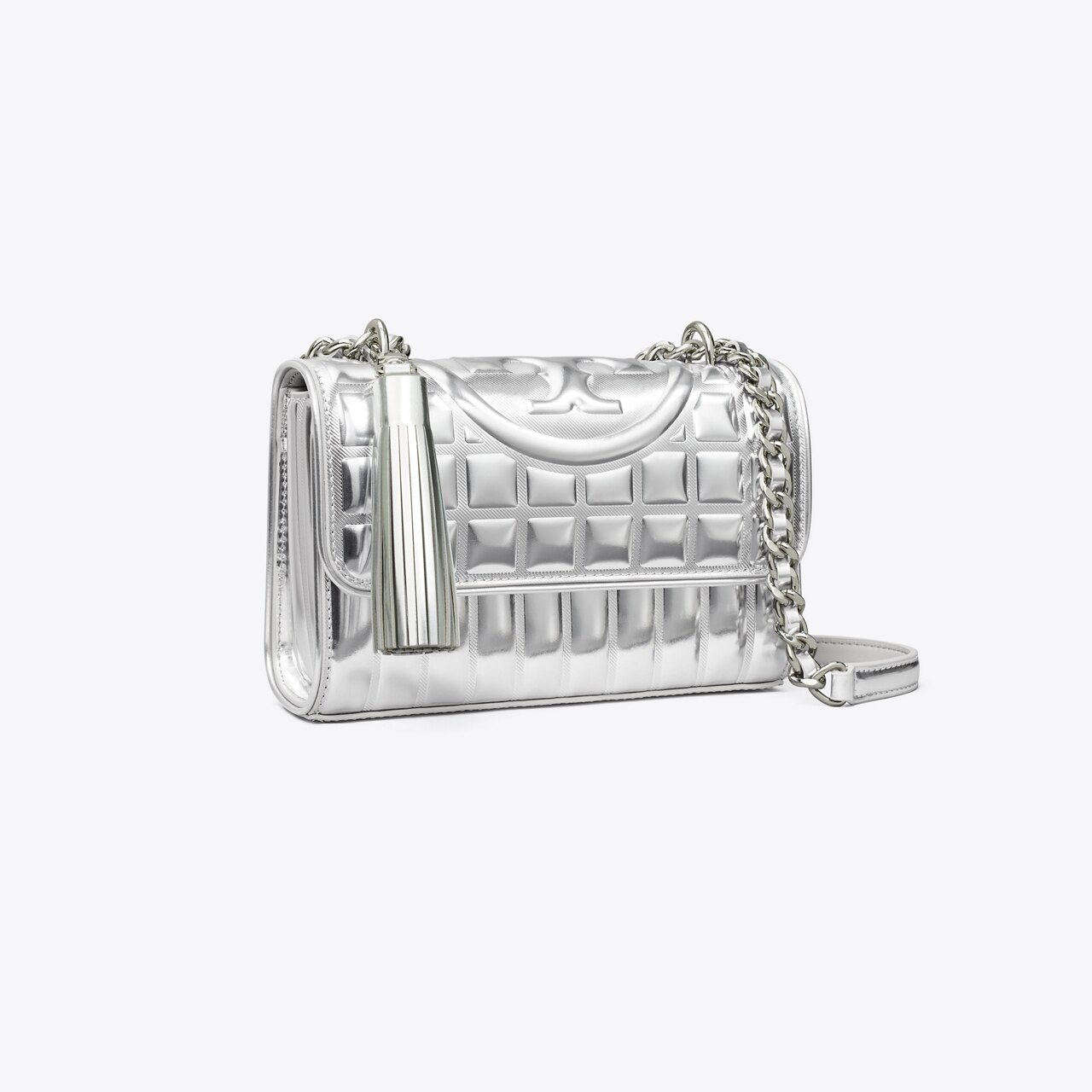 Small Fleming Metallic Quilt Convertible Shoulder Bag: Women's 