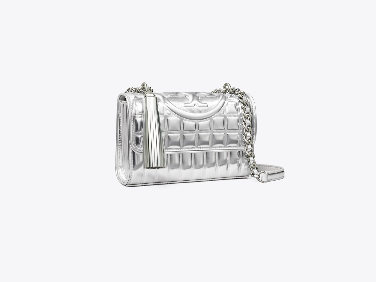 Tory burch shop fleming metallic