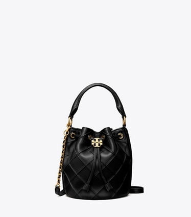 Leather crossbody bag Tory Burch Black in Leather - 35772869