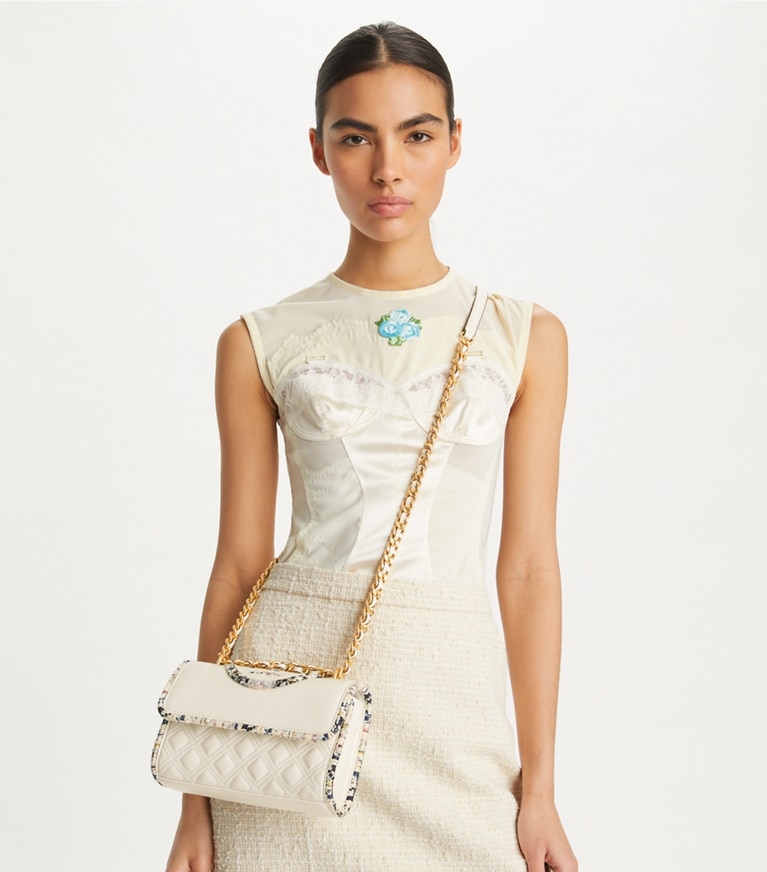 Tory burch fleming tweed new arrivals