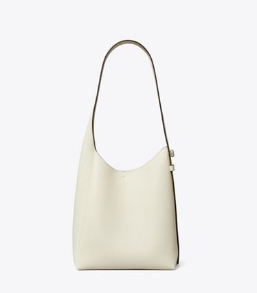 Tory Burch designer ホーボーバッグ ロミー スモール ホーボーバッグ in Light Cream front