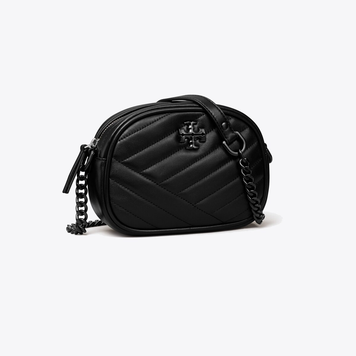 Small Kira Chevron Camera Bag : Women's Designer Crossbody Bags | Tory Burch