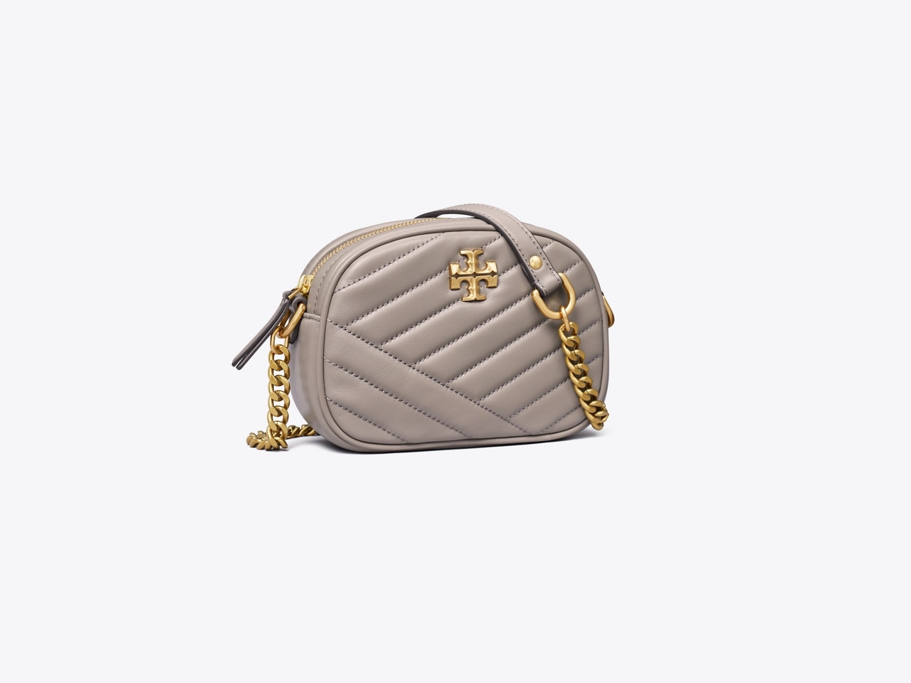 Tory burch kira chevron discount small camera bag white