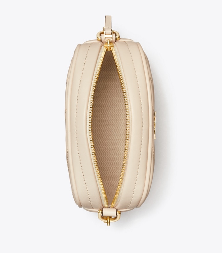 Tory Burch designer crossbody bags Small Kira Chevron Camera Bag in New Cream angle