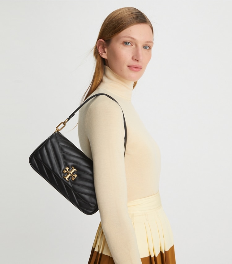 Kira Chevron Small Flap Shoulder Bag