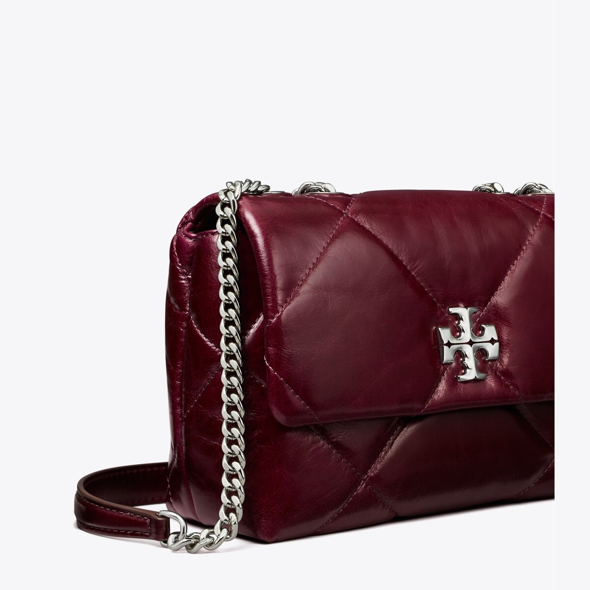 Small Kira Diamond Quilt Distressed Shoulder Bag: Women's