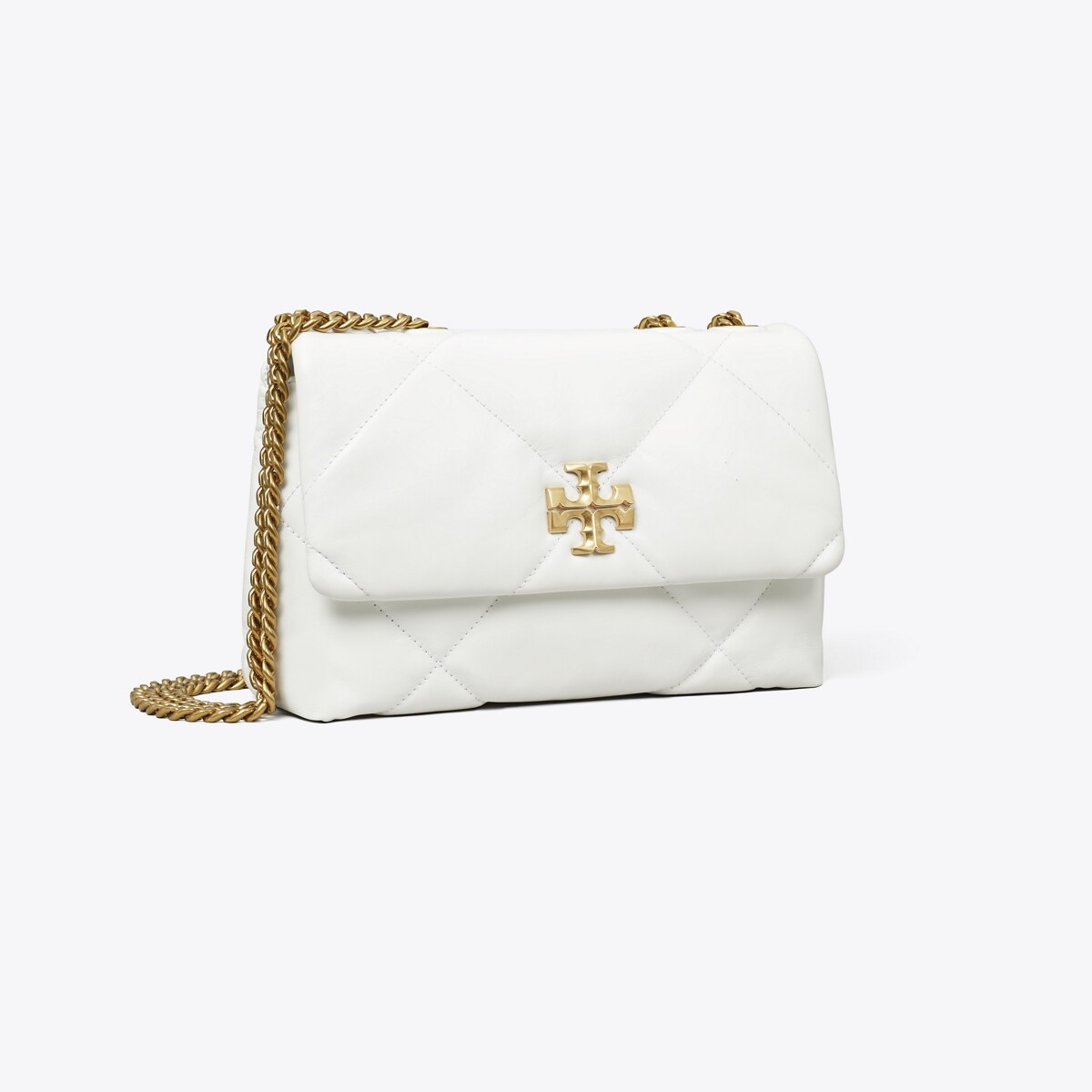 トリーバーチ Tory Burch Kira Diamond Small Bag Small Kira Diamond Quilt Shoulder Bag: Women's Designer